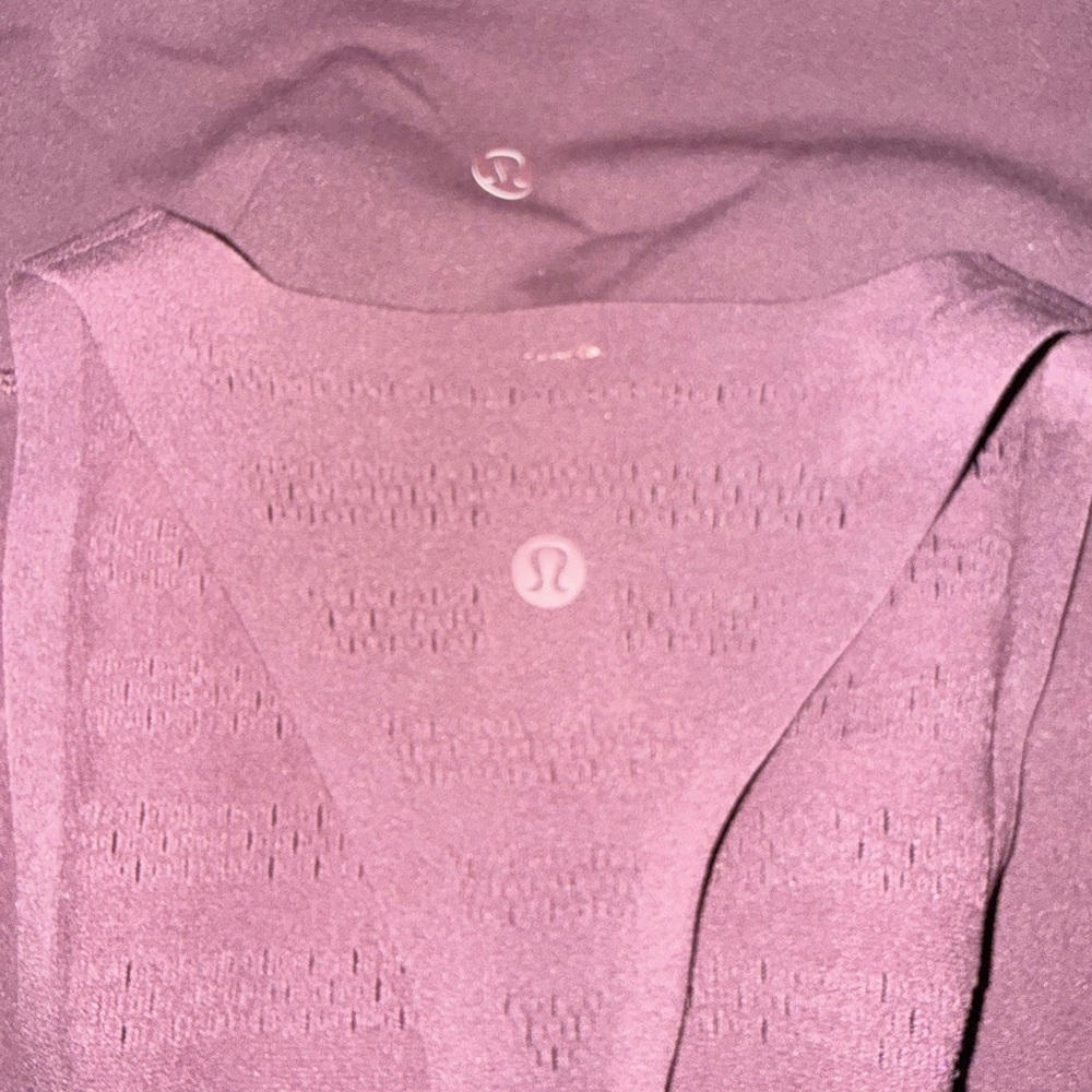 lululemon athletica Deep Plum Ribbed Seamless Leggings - Picture 8 of 11